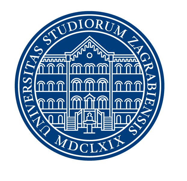 Logo of the University of Zagreb.
